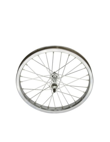 16 Steel Front Wheel 28 Spoke 14g UCP 3/8 Axle...